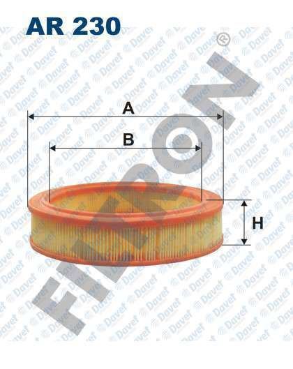 FILTRON AR230 Hava Filtresi M131